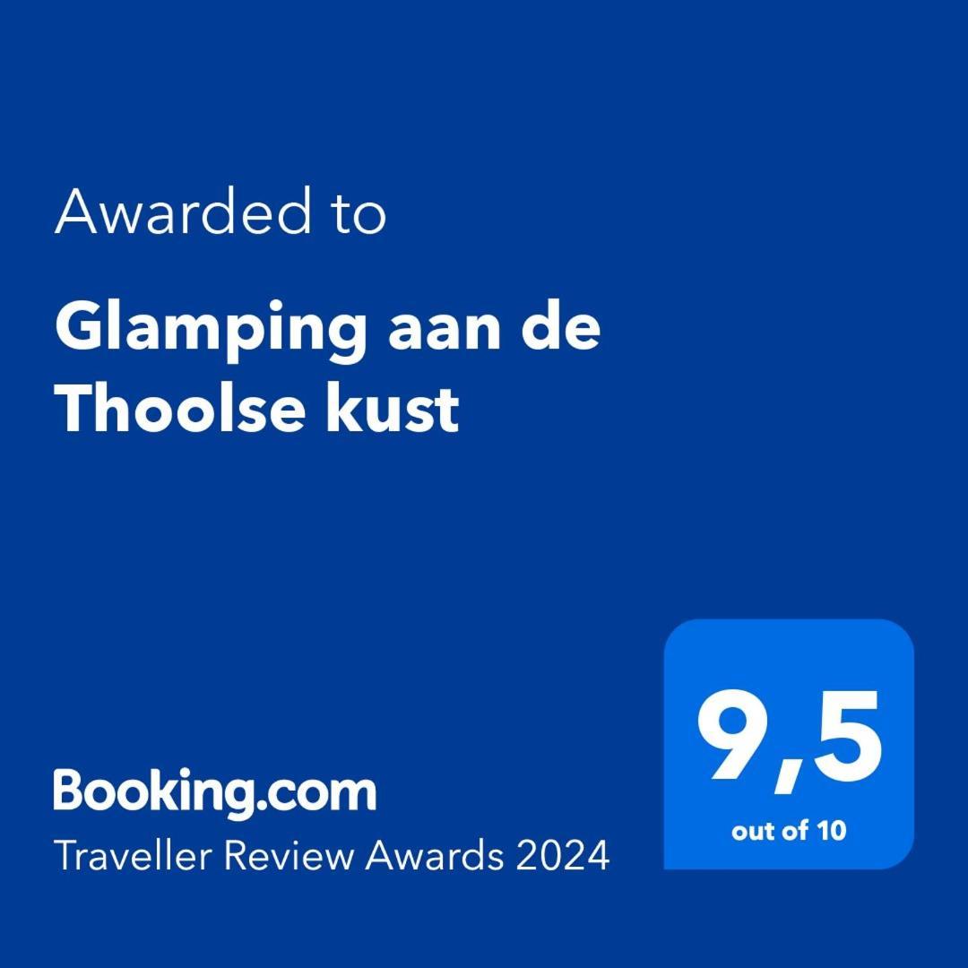 Glamping Aan De Thoolse Kust 호텔 Poortvliet 외부 사진